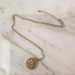 Sun pendant necklace
